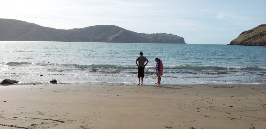 Feeling remote - not far from town.  (Note, if you sailed straight over the horizon, the next place you land would be Mexico!)