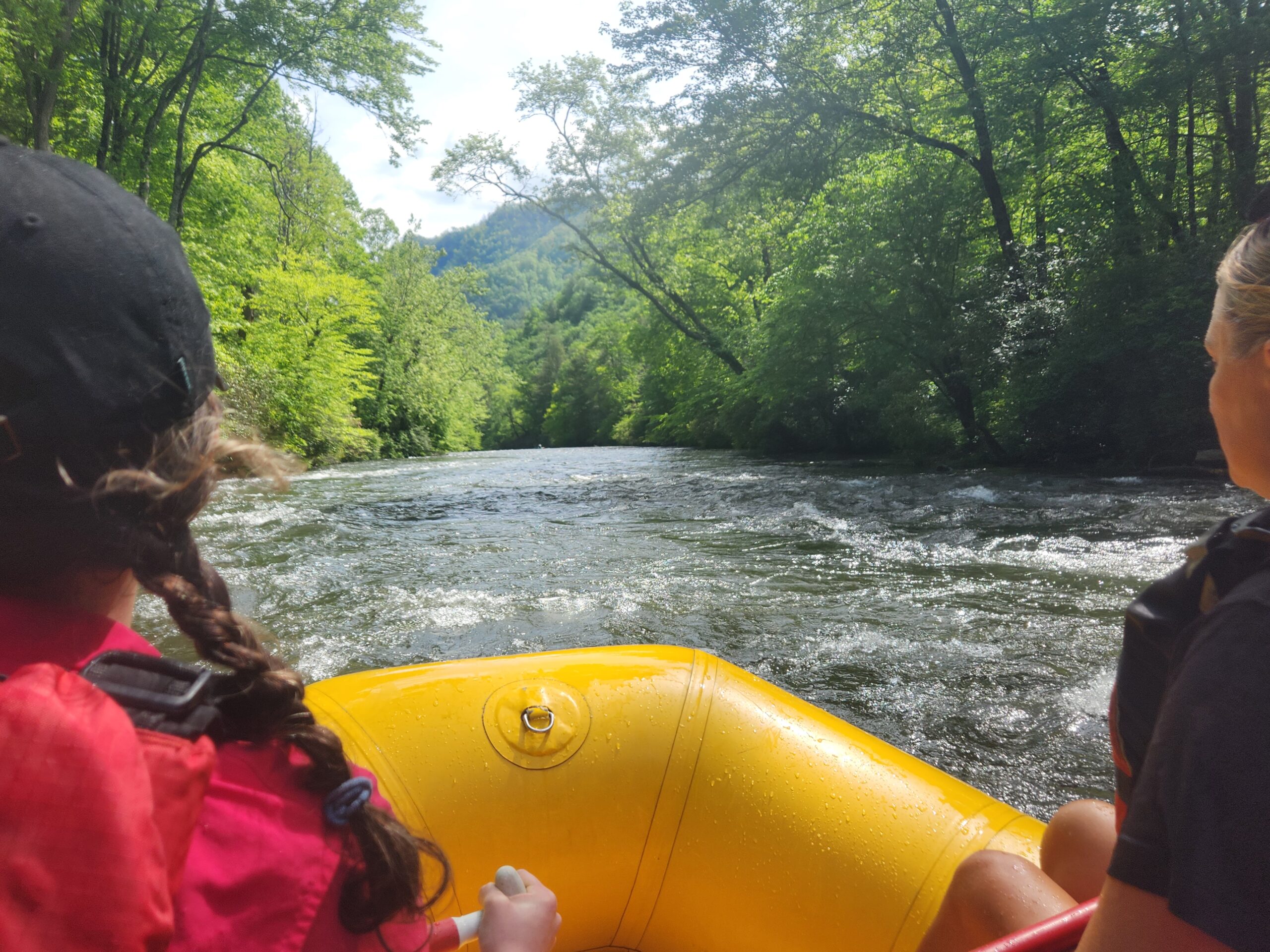 Rafting the Nantahala River, NC